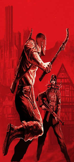 Iphone Xs Wolfenstein Ii Tausta — RedMagic Taustakuvat