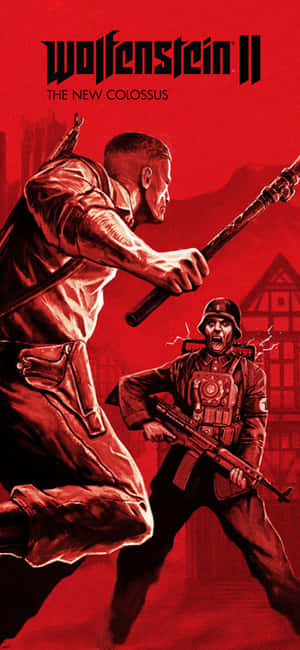Iphone Xs Wolfenstein Ii -tausta — POCO M8s Taustakuvat