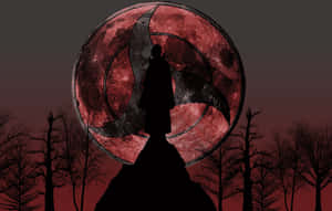 Itachi Uchiha tuijottaa yötaivaalle — Naruto ja sasuke Taustakuvat