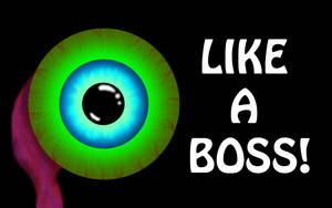 Jacksepticeye Like A Boss -taustakuva — Tosi musta Taustakuvat