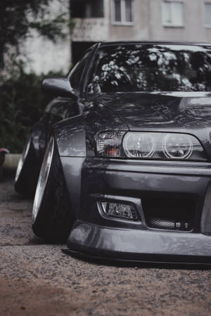 JDM-autot mustana — JDM-autot Taustakuvat