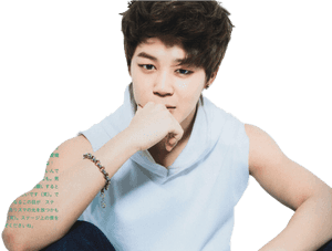 Jimin mietteliäs asento
