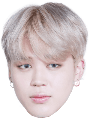 Jimin vaaleatukkainen muotokuva