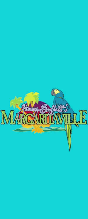 Jimmy Buffettin ikoninen Margaritaville-logo — Galaxy Z Fold 6 Taustakuvat