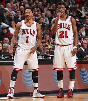 Jimmy Butler tulokkaat bulls -taustakuva — Nubia Fold Taustakuvat