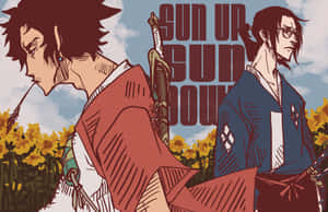 Samurai Champloo -tausta — MacBook Pro 16 Taustakuvat