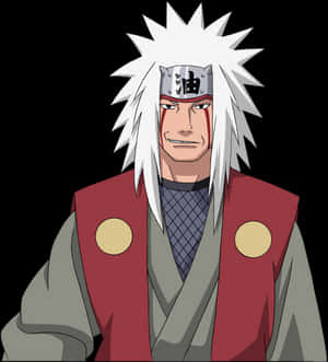 Jiraiya-animehahmon muotokuva