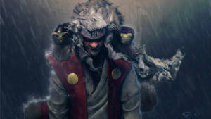 Tumma Jiraiya-cosplay Naruto Shippuden -taustakuva.