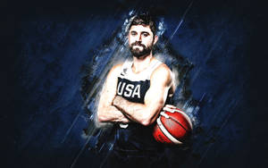 Joe Harris Team USA -kuvitus -taustakuva — Yo Taustakuvat