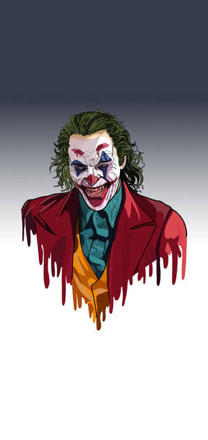 Joker iPhone esteettinen taideteos — iPhone XS Taustakuvat