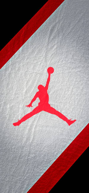Jordan-logo infrapunavärityksellä -taustakuva — iPhone 17e Taustakuvat