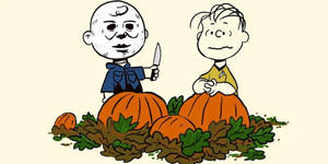 Juhla-Halloween-taidetta Jaska Jokunen ja Lalli -taustakuva — Juhannus Taustakuvat