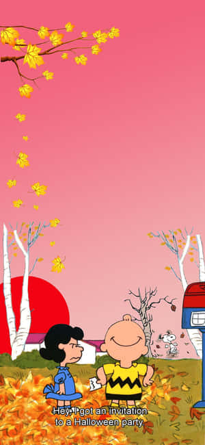 Peanuts Halloween — Vivo V60e Taustakuvat