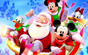 Juhlista Disneyn taikaa tänä jouluna — Disney joulu Taustakuvat