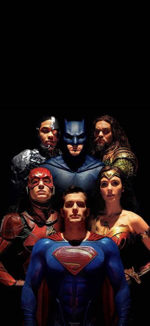 Justice League Elokuvahahmot Puhelin -taustakuva — iPhone 16 Pro Max Taustakuvat