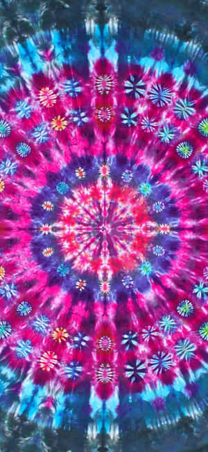 Korkearesoluutioinen tie dye -tausta — IQOO 15 Taustakuvat