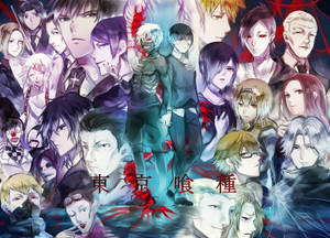Kaikki Tokyo Ghoul -hahmot -taustakuva — Tokyo ghoul -hahmot Taustakuvat