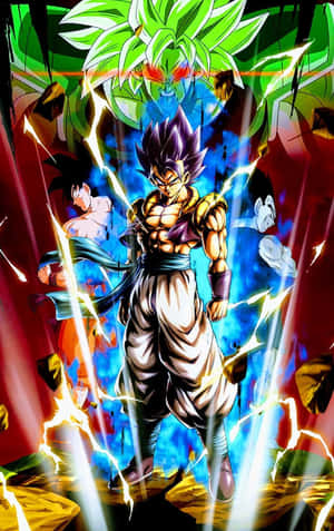Kaiva esiin Dragon Ball Legendsin voima — Nubia Flip2 Taustakuvat