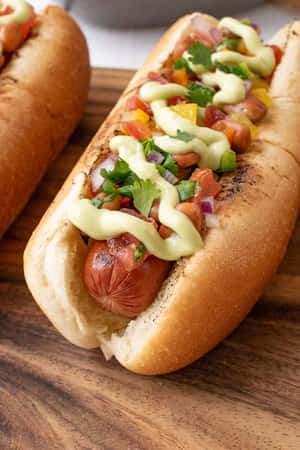 Kuvia hot dogeista — Hodari Taustakuvat