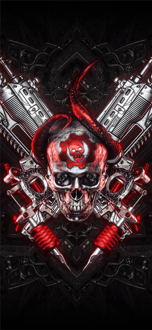 Cool Gears Of War 5 — iPhone 13 Mini Taustakuvat