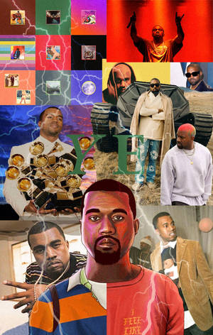 Kanye Westin albumin kansi — POCO Pad M1 Taustakuvat