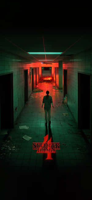 Karmea Stranger Things -käytävä — Oppo Find X9 Taustakuvat