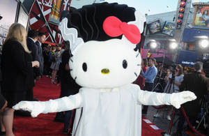 Karmiva Hello Kitty Halloween-muumio taustakuva — Hello Kitty Halloween Taustakuvat