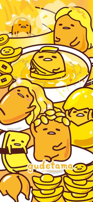 Gudetama Estetiikka — Galaxy A07 Taustakuvat