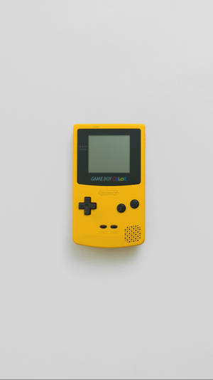 Keltainen Game Boy Color -taustakuva