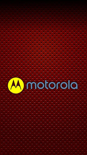 Keltainen Motorola viininpunaisella — Motorola Taustakuvat