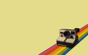 Polaroid-kamerakuvia — Sateenkaari estetiikka Taustakuvat