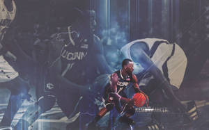 Kemba Walker UConn Huskies kansi taustakuva — Muted Taustakuvat
