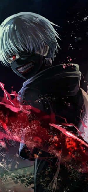 Ken Kaneki Tokyo Ghoul -anime — Huawei nova 15 Taustakuvat