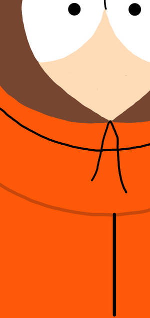 Kenny Mccormick lähikuva vektori taide taustakuva — iPhone 14 Pro Max Taustakuvat