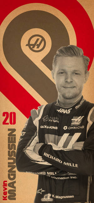 Kevin Magnussen 20 Haas edit — iPhone 14 Pro Taustakuvat