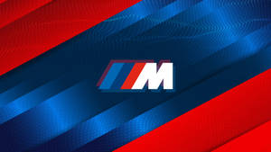 Kiiltävä punasininen BMW M -logo — Bmw Taustakuvat