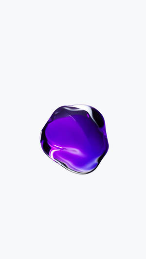 Kiiltävä violetti jalokivi alkuperäinen iPhone 7