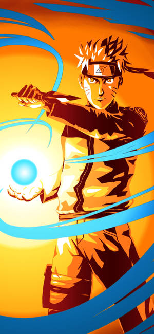 Keltainen Naruto — Galaxy A26 Taustakuvat
