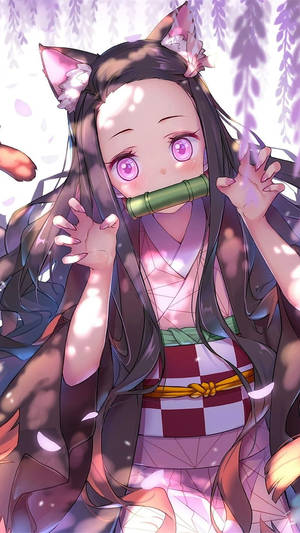 Kissakorvat Demon Slayer Nezuko