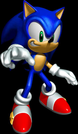 Sonic the Hedgehog -leikekuva tulostettavaksi - Sonic Heroes Sonic-malli, HD PNG -lataus