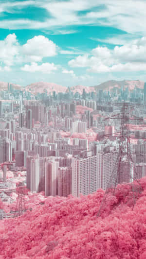 Anime Cityn kuvia — Anime maisema Taustakuvat