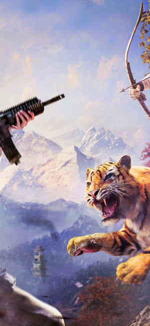 iPhone Xs Max Far Cry 4 -taustakuva — POCO M Taustakuvat