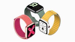 Kolme erilaista Apple Watchia -taustakuva — Apple Watch Taustakuvat