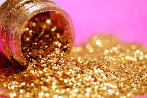 Kultainen glittertausta — Kultainen estetiikka Taustakuvat