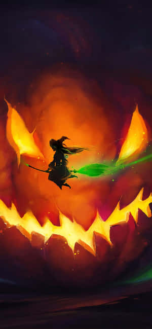 Halloween Witch — Huawei nova 16 Pro Taustakuvat
