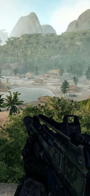 Iphone Xs Max Crysis Warhead tausta — OnePlus 13s Taustakuvat