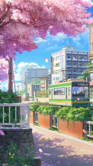 Animekaupunkitausta — Anime kaupunki Taustakuvat