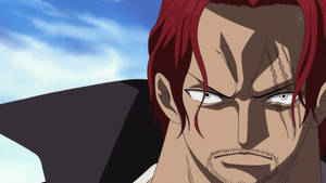 Lähikuva Shanksin arvista One Piece — One piece 4K GIF Taustakuvat