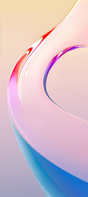 Lasimainen sateenkaari Vivo Y20 — iPhone 13 Pro Max Taustakuvat