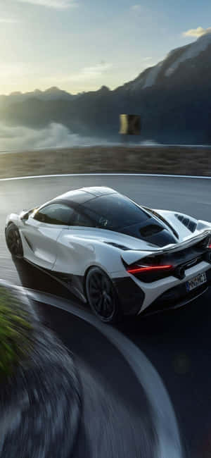 Iphone Xs Mclaren 720s Tausta — Auringonnousu Taustakuvat